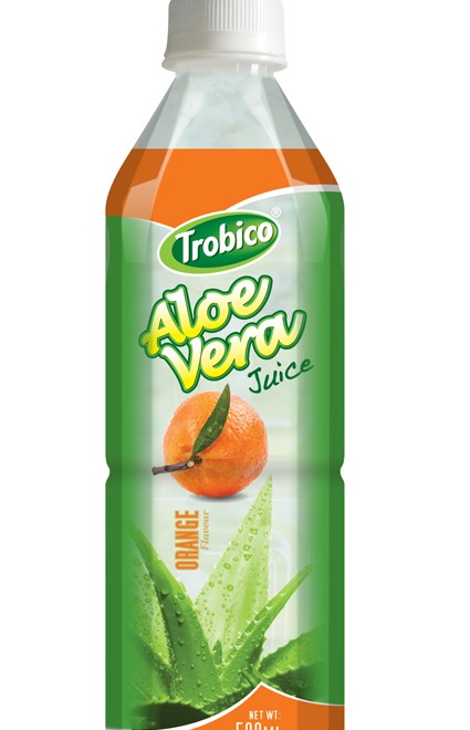 655 Trobico Aloe vera orange flavor pet bottle 500ml